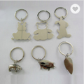 Metal bear shaped keychain | #MK127