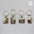 Zinc alloy square shaped keychain | #MK129
