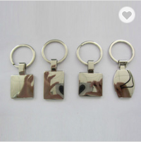 Zinc alloy square shaped keychain | #MK129