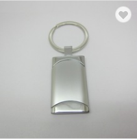 Metal rectangle shaped keychain | #MK133