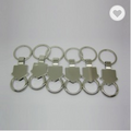 Metal house shaped pull-out keychain | #MK135