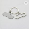 Metal double truck shaped  keychain | #MK140