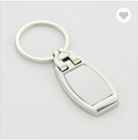 Metal plain key chain | #MK150