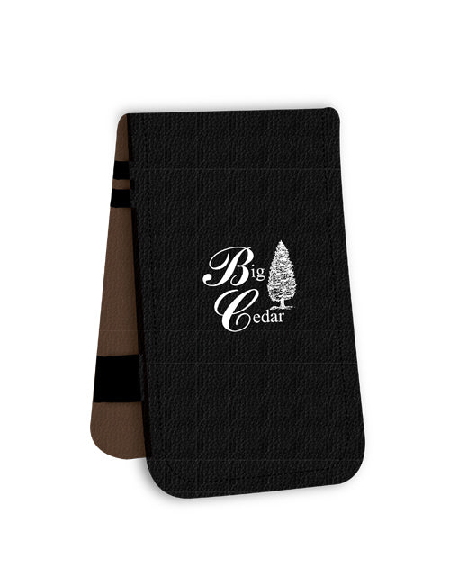 Full Grain Leather Yardage and Scorecard Holder - #SH700FL - JLC Golf Shop