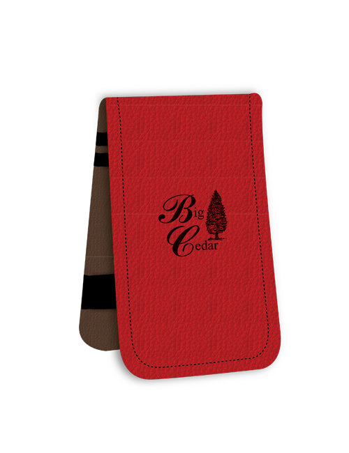 Full Grain Leather Yardage and Scorecard Holder - #SH700FL - JLC Golf Shop