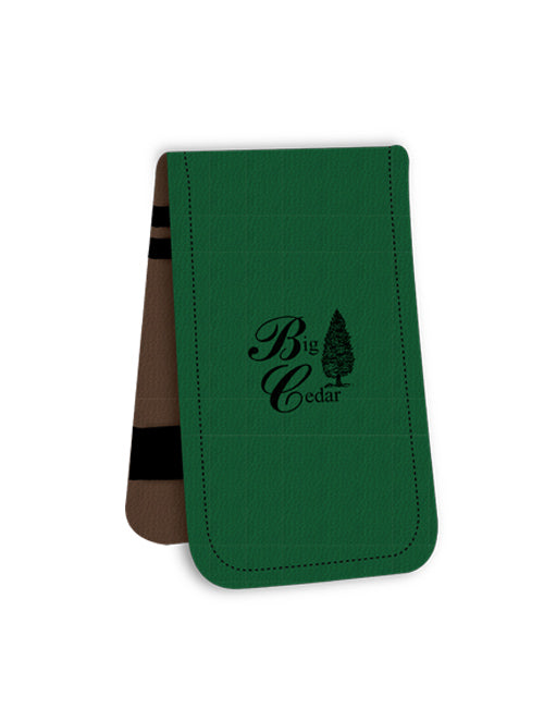 Full Grain Leather Yardage and Scorecard Holder - #SH700FL - JLC Golf Shop
