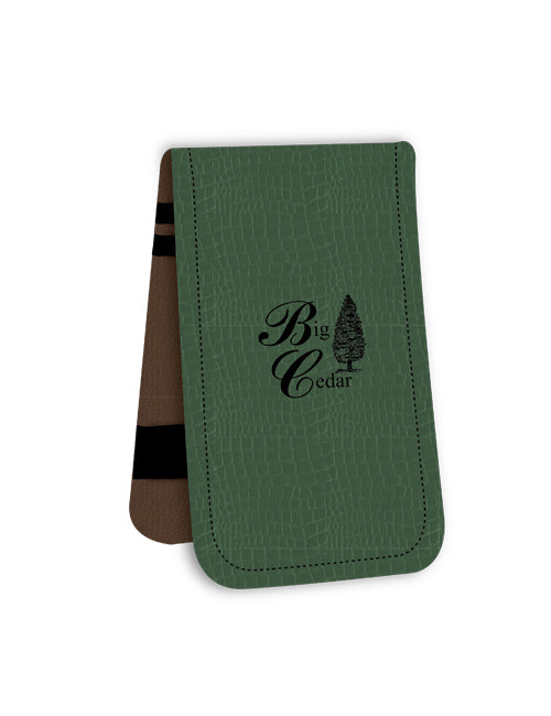 Gator Leather Yardage and Scorecard Holder - #SH700GL - JLC Golf Shop