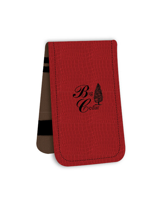 Gator Leather Yardage and Scorecard Holder - #SH700GL - JLC Golf Shop