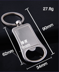 Mixed Leather Key Chain Speed - #MK102